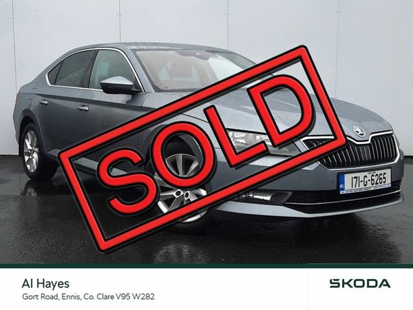 Skoda Superb Saloon, Diesel, 2017, Grey