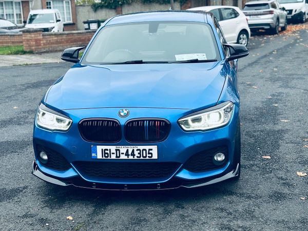 BMW 1-Series Hatchback, Diesel, 2016, Blue