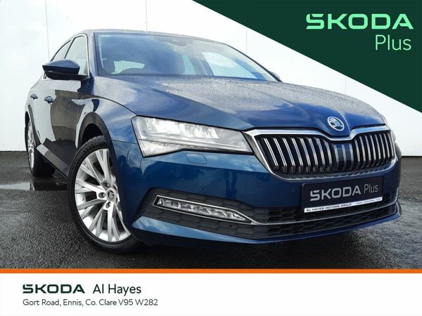 Skoda Superb Saloon, Diesel, 2023, Blue