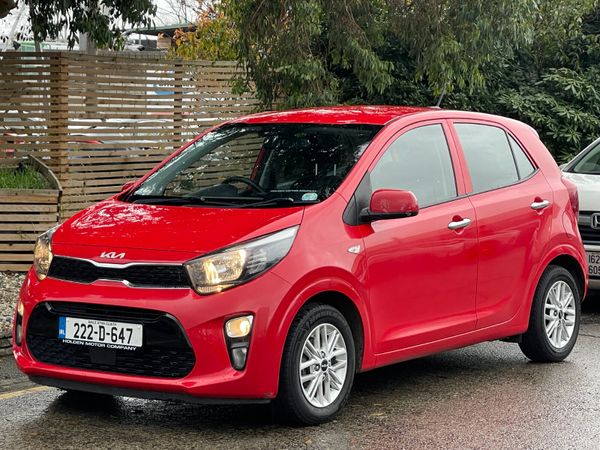 Kia Picanto Hatchback, Petrol, 2022, Red