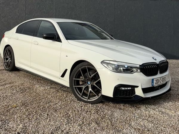 BMW 5-Series Saloon, Diesel, 2020, White