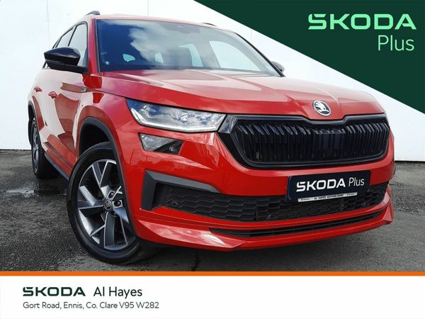 Skoda Kodiaq MPV, Diesel, 2024, Red