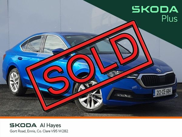Skoda Octavia Saloon, Diesel, 2021, Blue