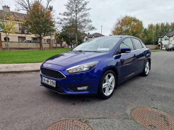 Ford Focus Saloon, Diesel, 2016, Blue
