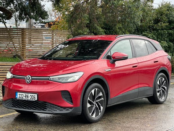 Volkswagen ID.4 SUV, Electric, 2022, Red