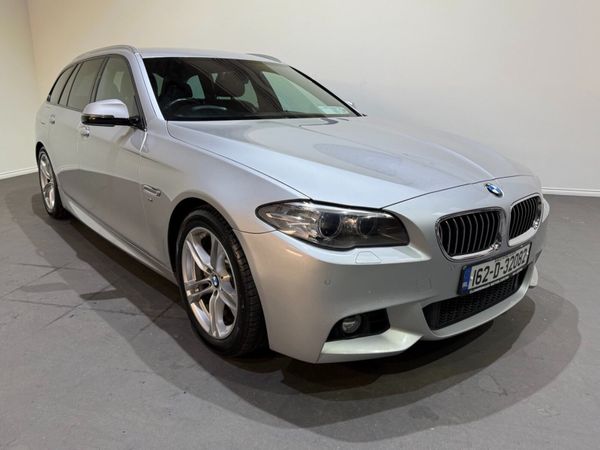 BMW 5-Series Estate, Diesel, 2016, Silver
