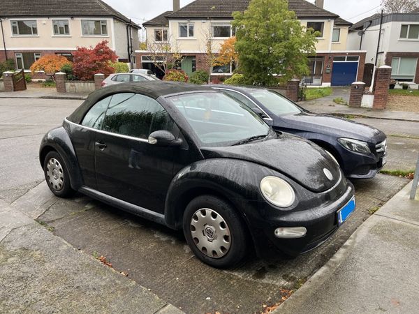 Volkswagen Beetle Convertible, Petrol, 2003, Black