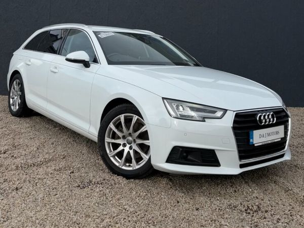Audi A4 Estate, Petrol, 2017, White
