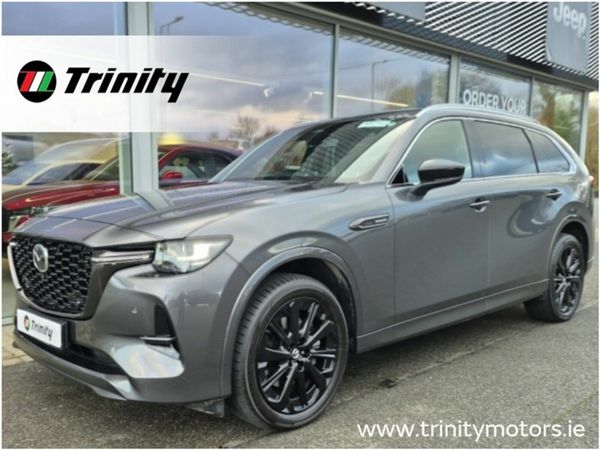 Mazda CX-80 SUV, Petrol Plug-in Hybrid, 2026, Grey