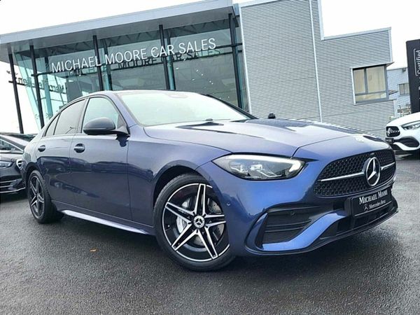 Mercedes-Benz C-Class Saloon, Diesel Hybrid, 2026, Blue