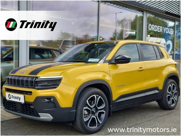 Jeep Avenger SUV, Electric, 2026, Yellow