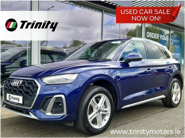 Audi Q5 SUV, Petrol Hybrid, 2024, Blue