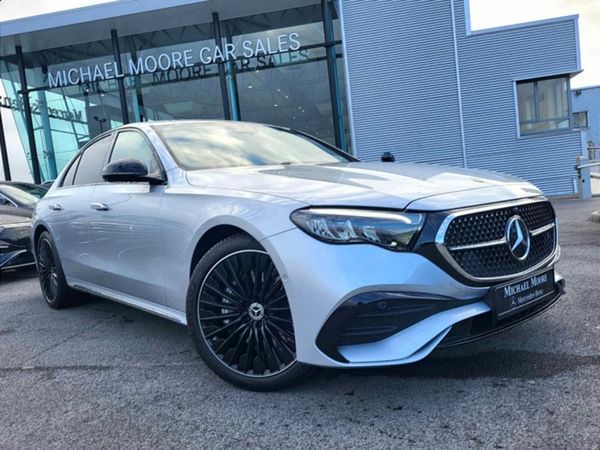 Mercedes-Benz E-Class Saloon, Diesel Plug-in Hybrid, 2026, Silver