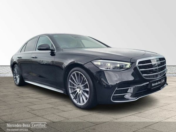 Mercedes-Benz S-Class Saloon, Diesel Hybrid, 2024, Black