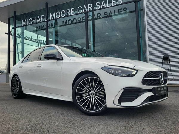 Mercedes-Benz C-Class Saloon, Diesel Hybrid, 2026, White