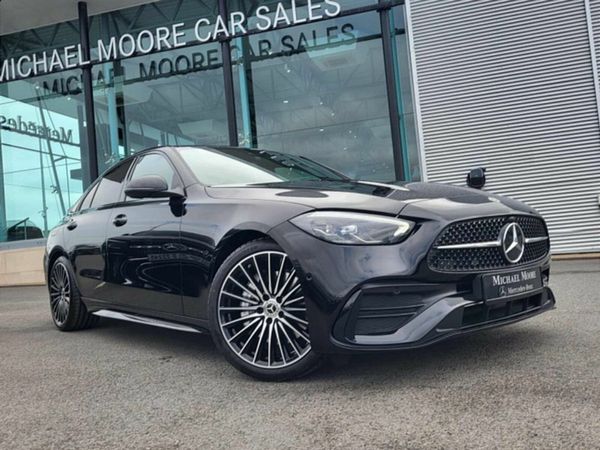 Mercedes-Benz C-Class Saloon, Diesel Hybrid, 2026, Black