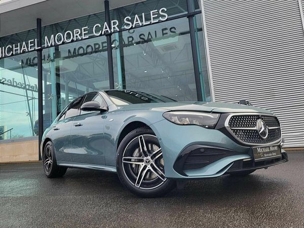 Mercedes-Benz E-Class Saloon, Diesel Plug-in Hybrid, 2026, Green