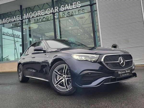 Mercedes-Benz E-Class Saloon, Diesel Plug-in Hybrid, 2026, Blue