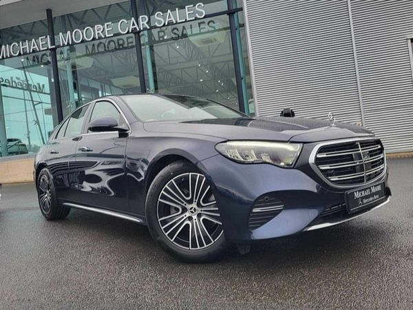 Mercedes-Benz E-Class Saloon, Diesel Hybrid, 2026, Blue