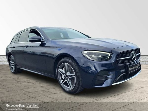 Mercedes-Benz E-Class Estate, Diesel Plug-in Hybrid, 2022, Blue