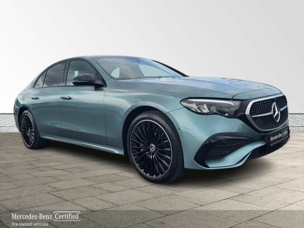 Mercedes-Benz E-Class Saloon, Diesel Plug-in Hybrid, 2025, Silver