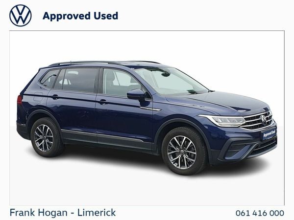 Volkswagen Tiguan Allspace SUV, Diesel, 2022, Blue