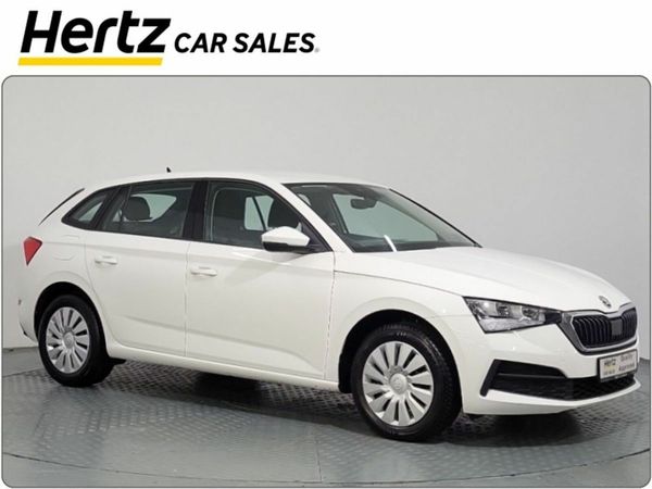 Skoda Scala Hatchback, Petrol, 2024, White