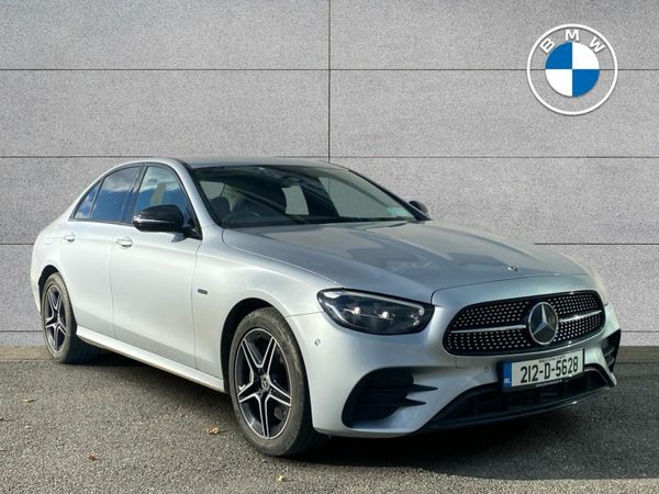 Mercedes-Benz E-Class Saloon, Diesel Plug-in Hybrid, 2021, Silver