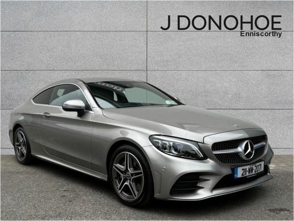 Mercedes-Benz C-Class Coupe, Diesel, 2021, Silver