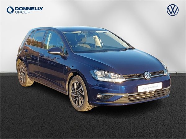 Volkswagen Golf Hatchback, Petrol, 2019, Blue
