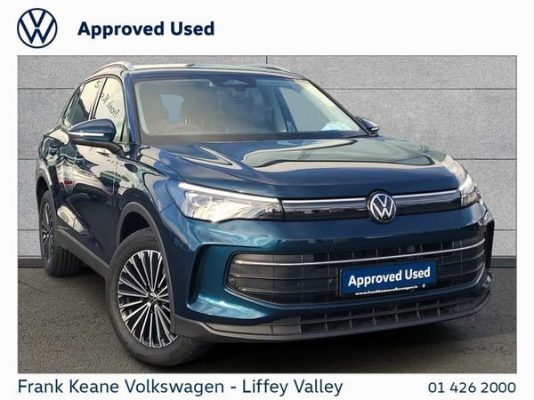 Volkswagen Tiguan SUV, Petrol Plug-in Hybrid, 2025, Blue