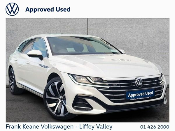 Volkswagen Arteon Estate, Petrol Hybrid, 2023, White