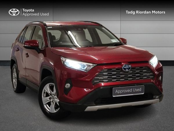 Toyota RAV4 SUV, Petrol Hybrid, 2019, Red