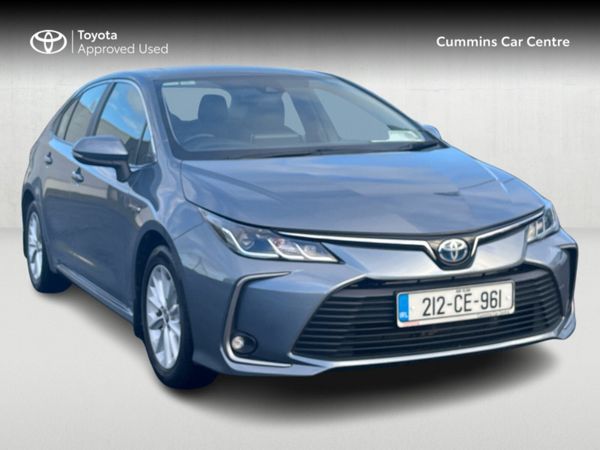 Toyota Corolla Saloon, Petrol Hybrid, 2021, Grey