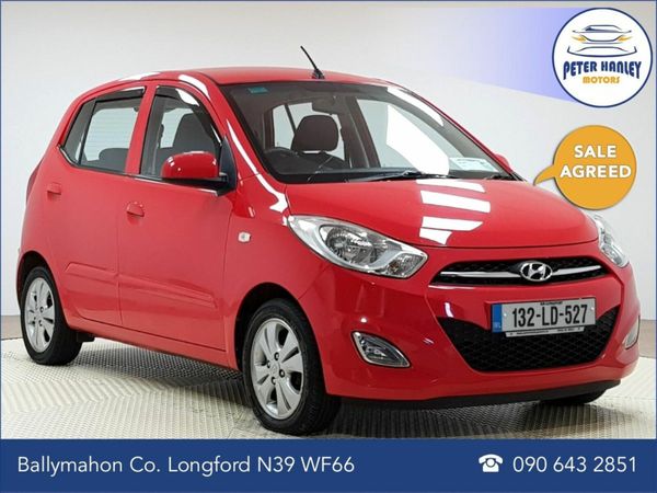 Hyundai i10 Hatchback, Petrol, 2013, Red