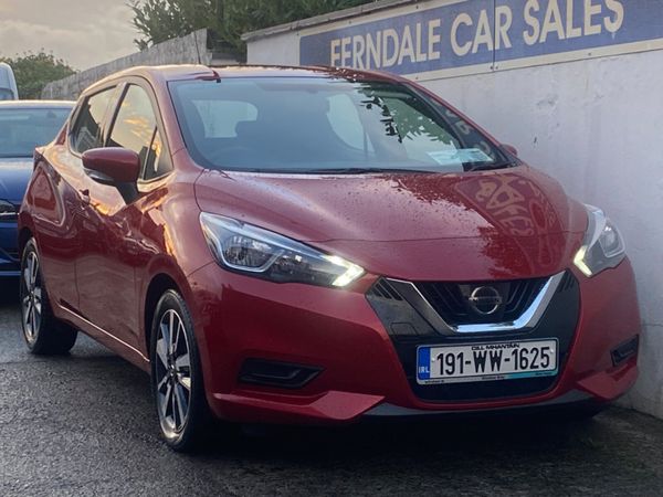 Nissan Micra Hatchback, Petrol, 2019, Red