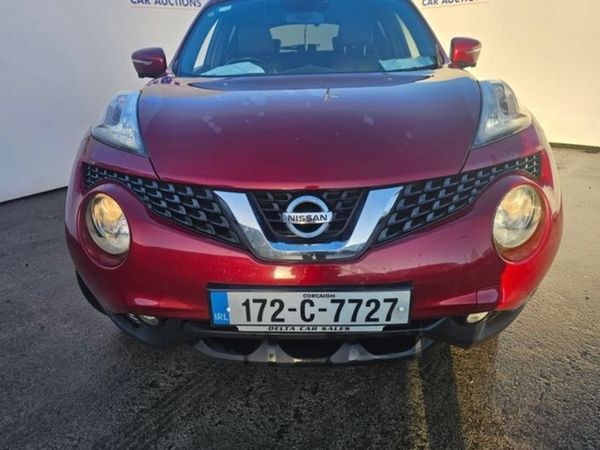 Nissan Juke SUV, Diesel, 2017, Red