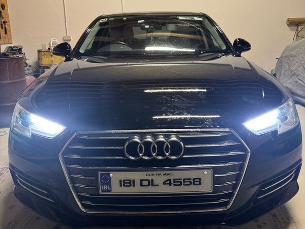 Audi A4 Saloon, Diesel, 2018, Black