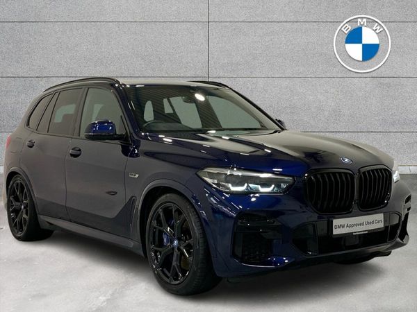 BMW X5 SUV, Petrol Plug-in Hybrid, 2022, Blue