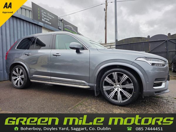 Volvo XC90 SUV, Petrol Plug-in Hybrid, 2020, Grey