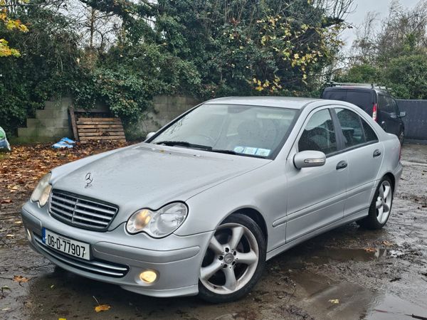 Mercedes-Benz C-Class Saloon, Petrol, 2006, Silver