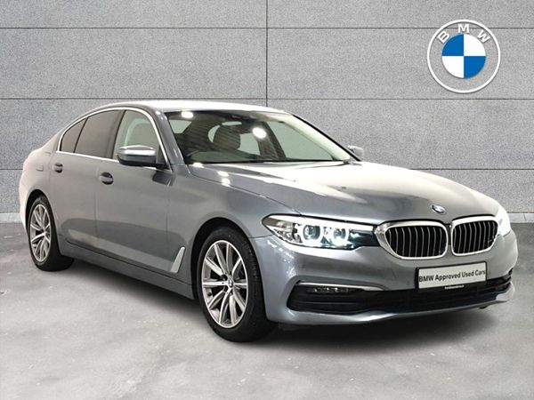 BMW 5-Series Saloon, Diesel, 2019, Blue