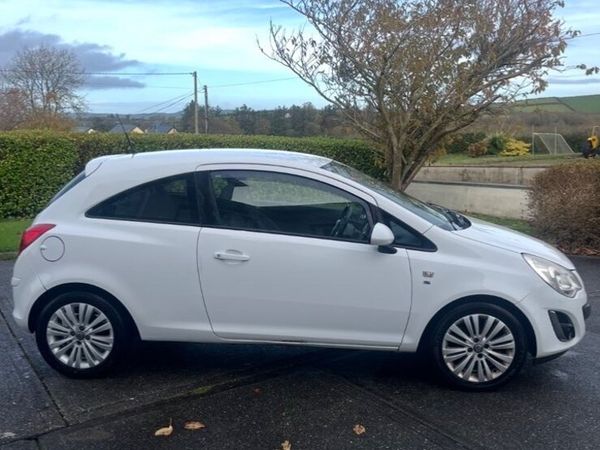 Vauxhall Corsa Hatchback, Petrol, 2013, White