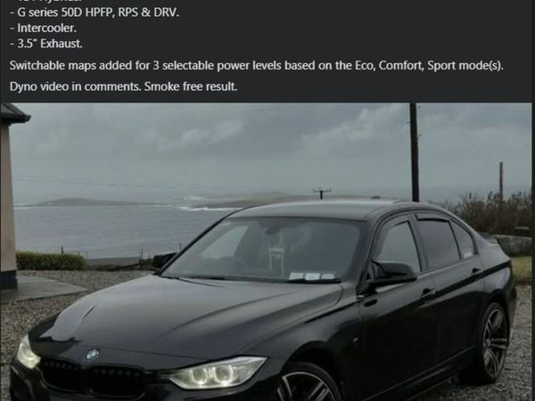 BMW 3-Series Saloon, Diesel, 2013, Black
