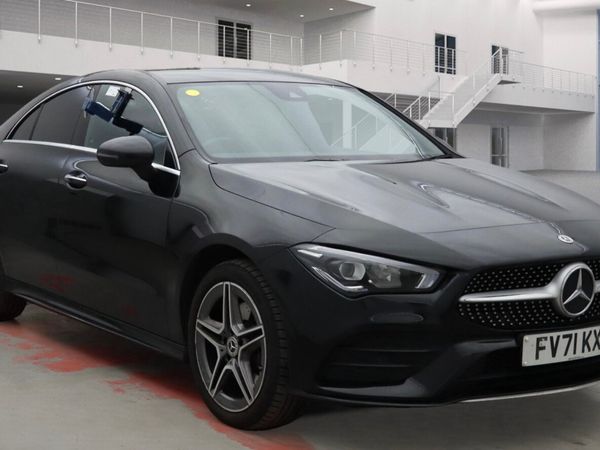 Mercedes-Benz CLA Coupe, Petrol Hybrid, 2021, Black