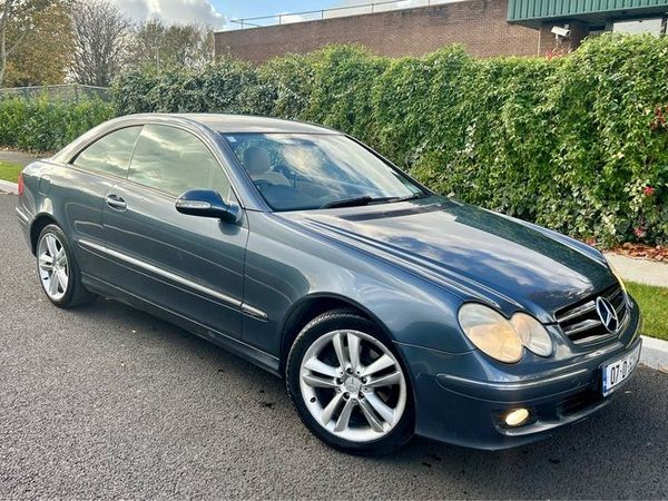 Mercedes-Benz CLK Coupe, Petrol, 2007, Blue