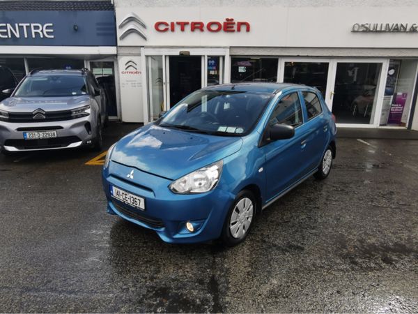 Mitsubishi Space Star Hatchback, Petrol, 2014, Blue