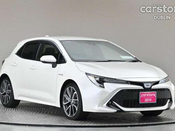 Toyota Corolla Hatchback, Petrol Hybrid, 2019, White