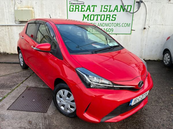 Toyota Vitz Hatchback, Petrol, 2016, Red