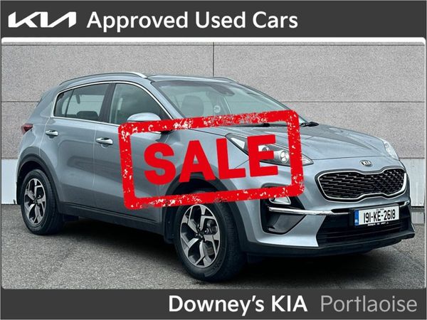 Kia Sportage SUV, Diesel, 2019, Blue